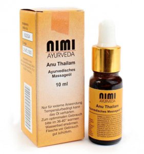 Nasal drops Anu Thailam (10 ml) – Ayurvedic nasal care