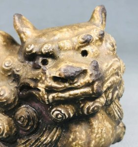 Bizen-yaki Lion
