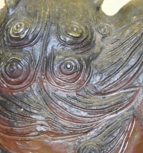 Bizen-yaki Lion