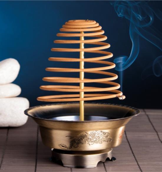 Coil incense holder