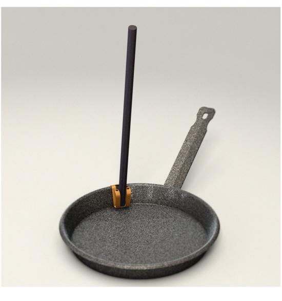Incense pan Rustic (copper)