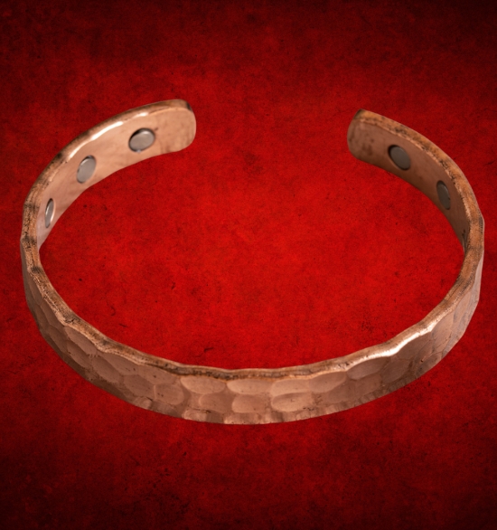 Koperen armband met magneten Radha