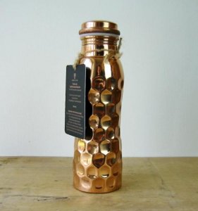 Copper water bottle Tamra Jal