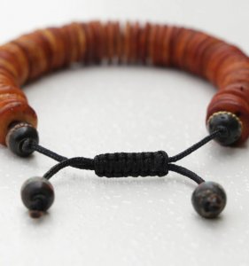 Mala bracelet yak bone (adjustable)