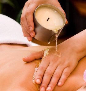 Massage candle Black Pomogranate (50 grams)