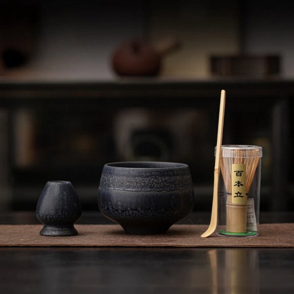 Matcha Set Black Ceramic