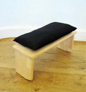 Meditatiebankje Kussen (zwart)