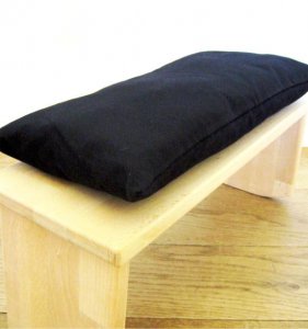 Meditatiebankje Kussen (zwart)