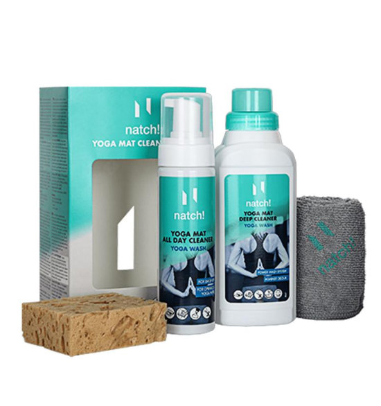 Natch complete yoga mat cleaning set