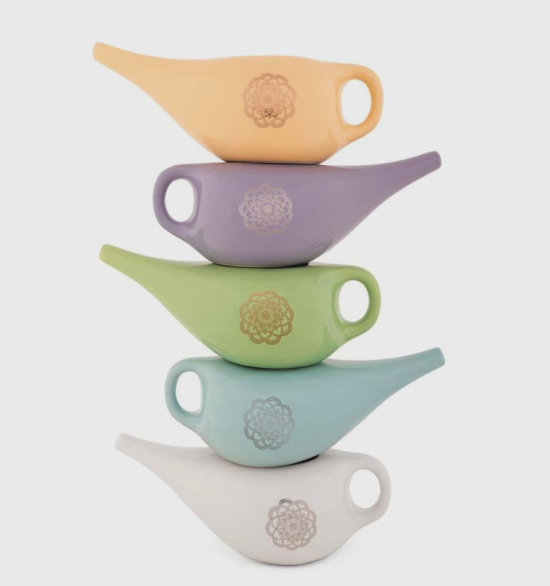 Neti pot Mandala – moderne ayurvedische neusspoeling