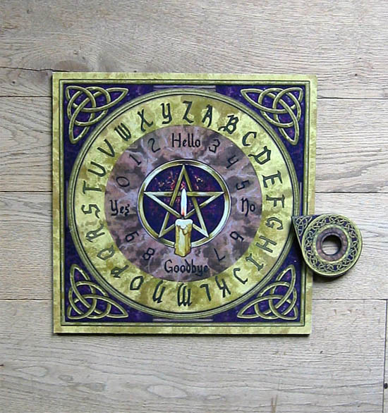 Ouijabord Pentagram en Kaars (met handleiding)