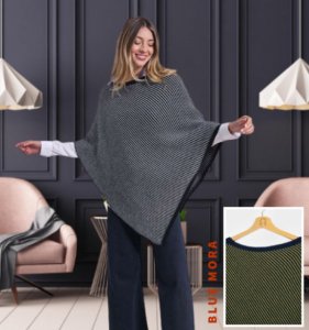 Poncho Pia (recycled cashmere)