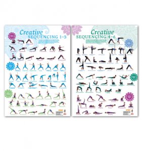 Power yoga 104 asana's (2 posters)