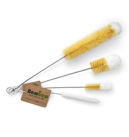 Set of 4 bottle brushes