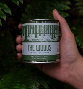 Soy scented candles The outdoors (4 scents)
