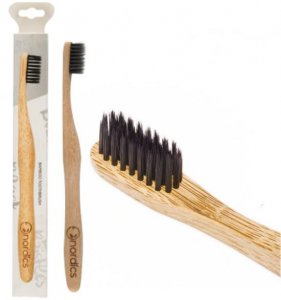 Nordics Bamboo Toothbrush with Charcoal