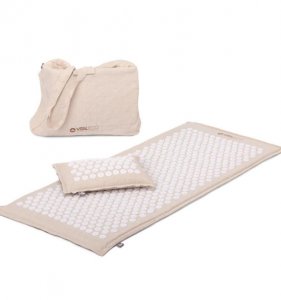 Vital Eco acupressure mat XL set – eco-friendly spike mat & neck pillow