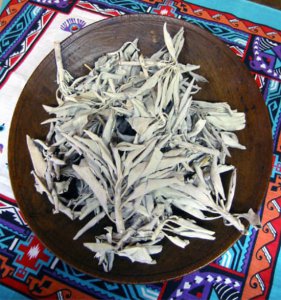 White Sage Loose Leaves – Dried 50g in Resealable Bag