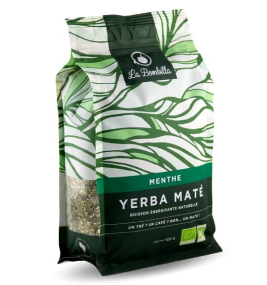 Yerba maté with mint leaves 500 gram