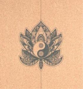 Yoga mat Kurk Yin Yang (185 x 66cm)
